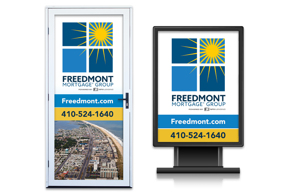 Freedmont Mortgage signage