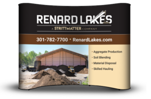 Renard Lakes tradshow booth