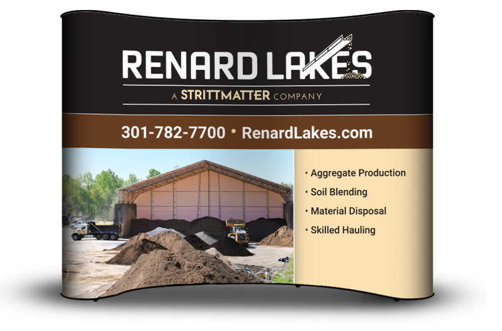 Renard Lakes tradshow booth